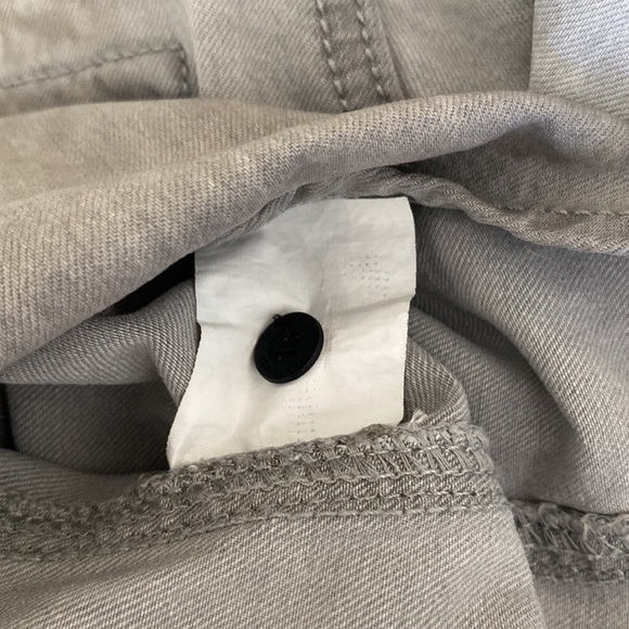 Sean John Washed Gray Cotton Jacket - Picture 6 of 7